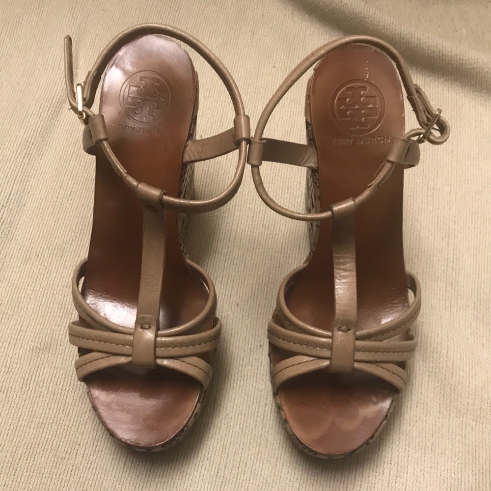 TORY Burch Ida Lattice Cutout Wedge Sandal Women